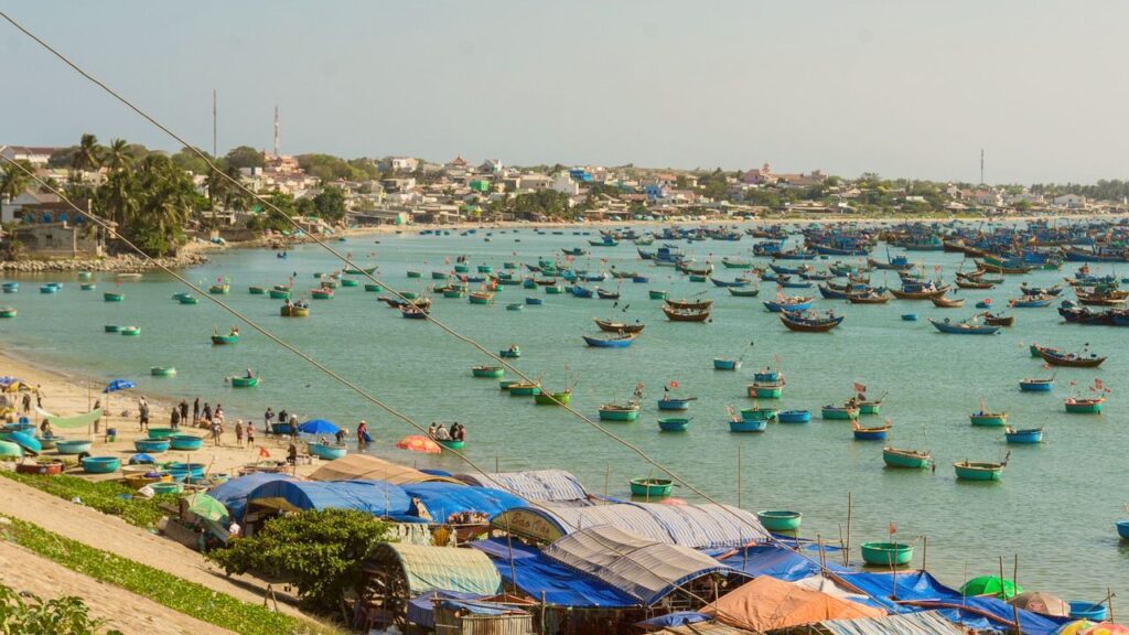 The original fishing village in Mui Ne.