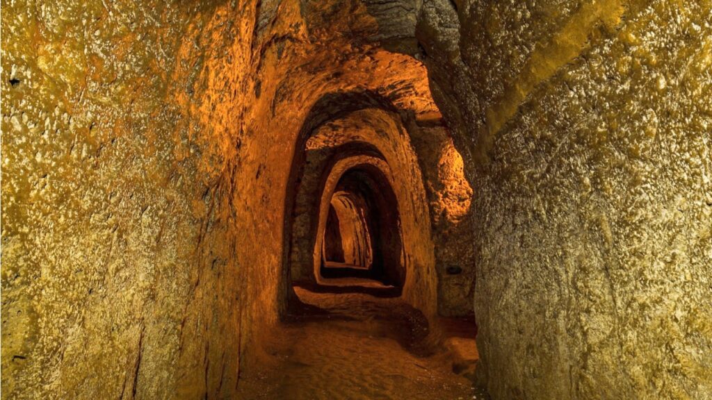 Entrance to a Cu Chi Tunnel