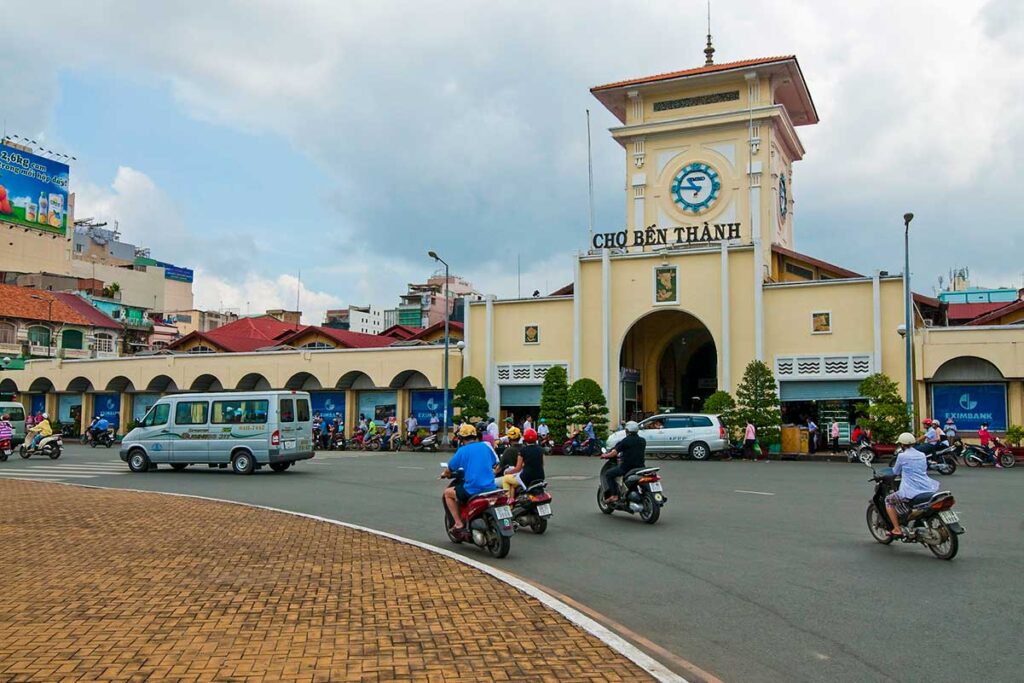 Outside Ben Thanh Market