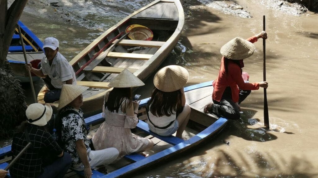 A Ben Tre boating trip