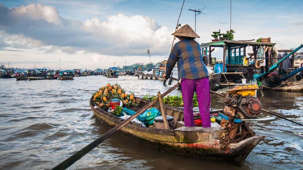 Cai Be Floating Market in My Tho