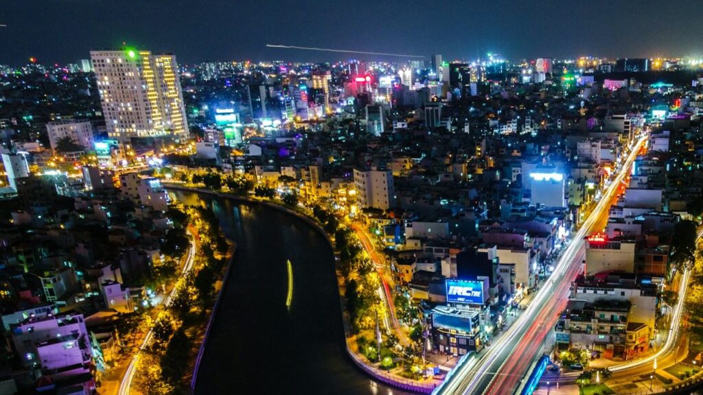 Ho Chi Minh City by night