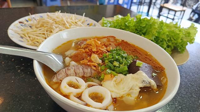 Seafood noodle soup Vung Tau