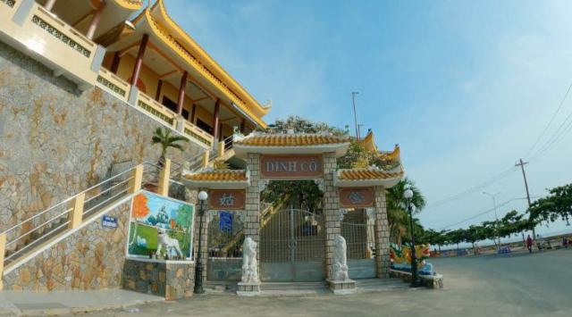 Dinh Co Temple in Long Hai