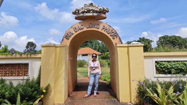 Gateway to Long Phuoc Tunnels site