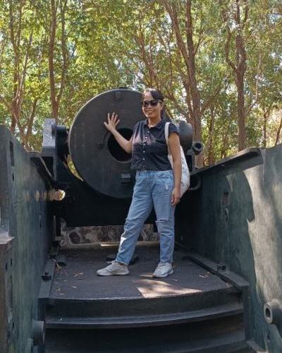 Cannon at Nui Lon Artillery Fort