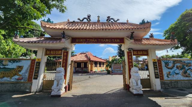 Vung Tau's Whale Temple entrance